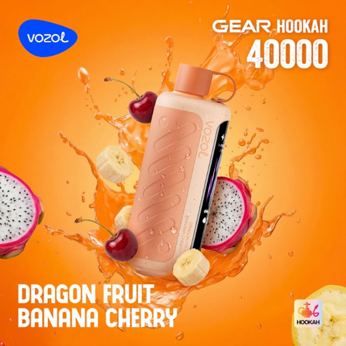 Vozol Hookah 40000 Dragon Fruit Banana Cherry