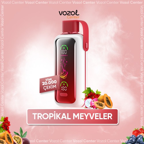 Tropical Blast Vozol Star 20000 | Power Mod Gücü