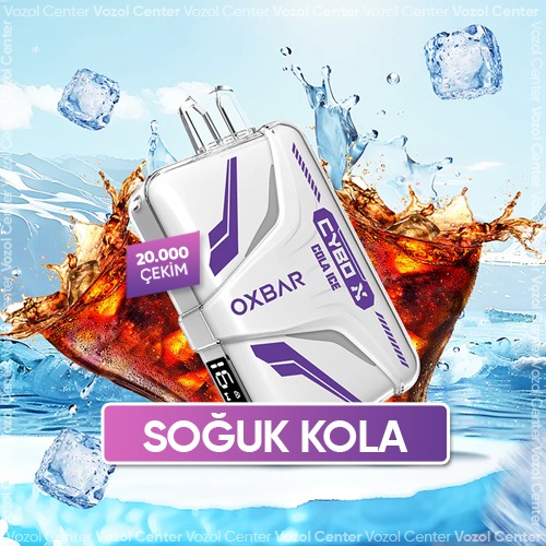 Oxbar Cybo-x 20000 Puff Cola İce
