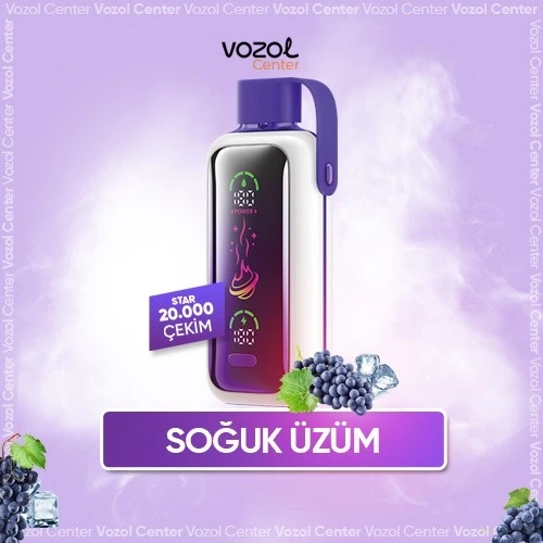 Vozol Star 20000 Grape Ice