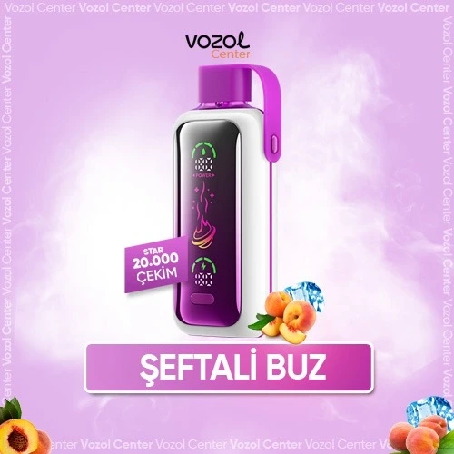 Vozol Star 20000 Juicy Peach Ice