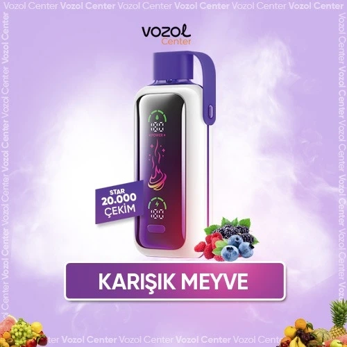 Vozol Star 20000 Mixed Berries