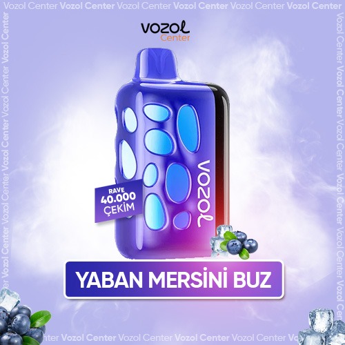 Vozol Rave 40000 Blueberry İce