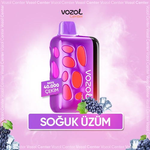 Vozol Rave 40000 Grape İce