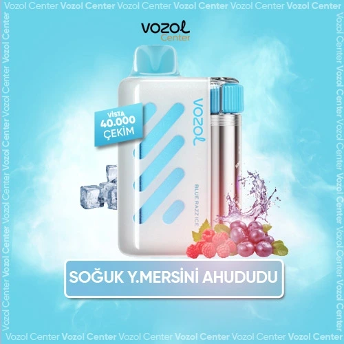 Vozol Vista 40000 Blue Razz Ice