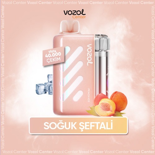 Vozol Vista 40000 Peach Ice