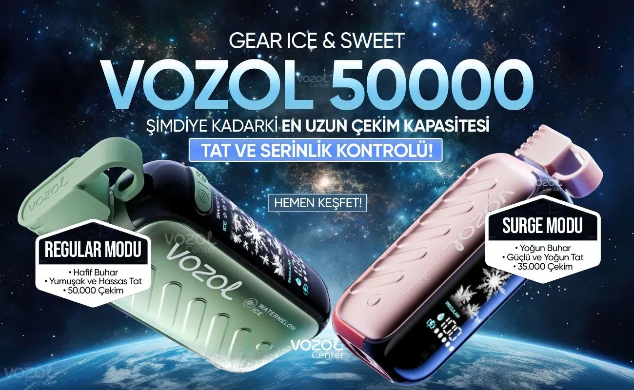 Vozol Gear 50000 Aromaları ve Fiyatları